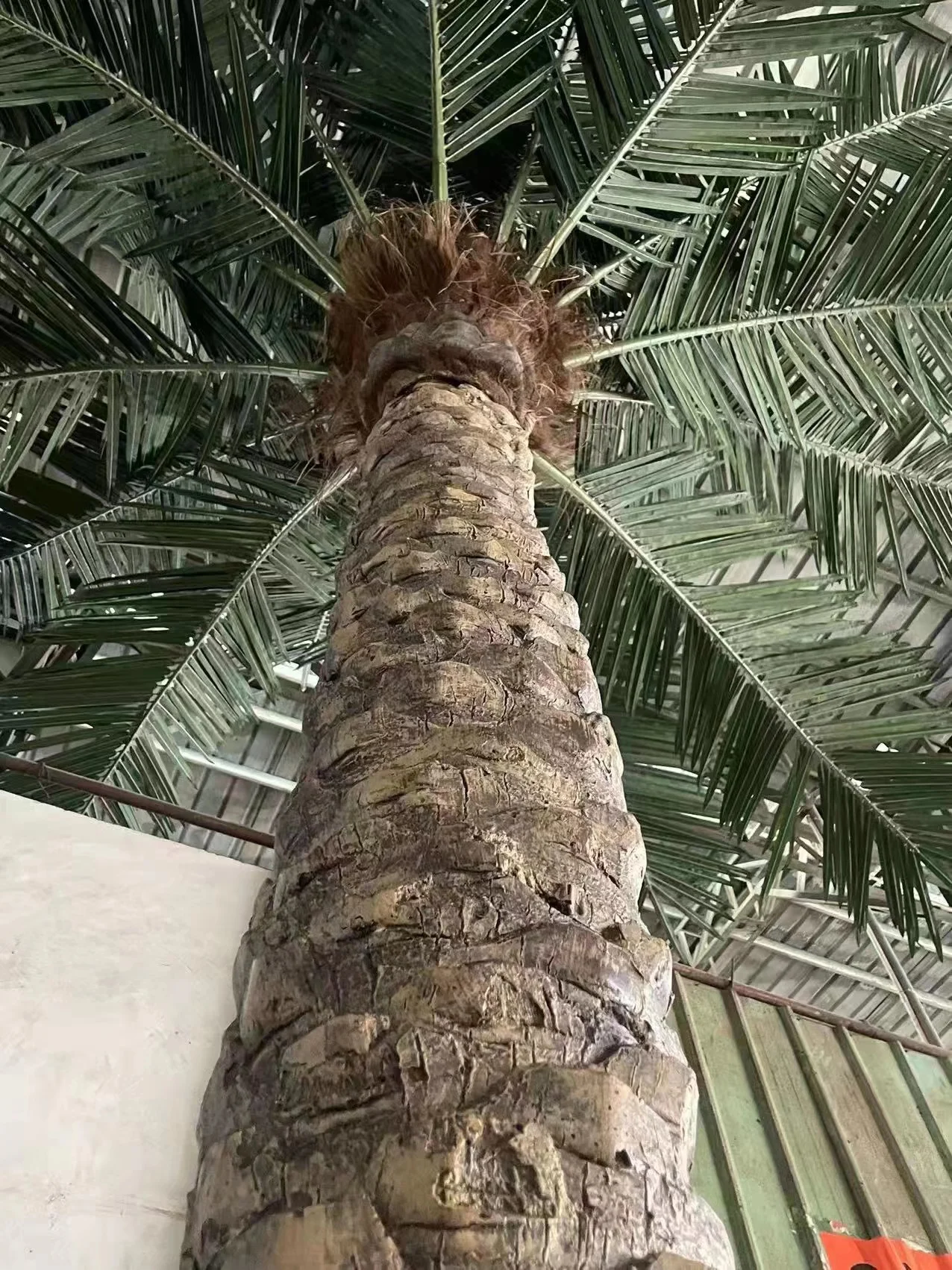 Date Palm Tree Artificial Palm Tree High Simulation Outdoor Decoration Large Outdoor Artificial