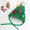 Cappello verde palla colorata l (adatto per 4-7.5kg animali domestici)