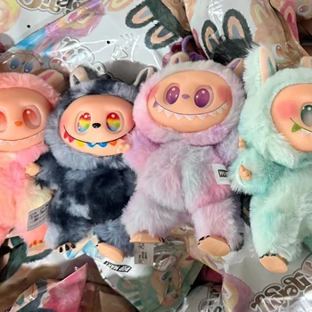 Cute Short Plush Stuffed Animal Toys with Toy Pendants