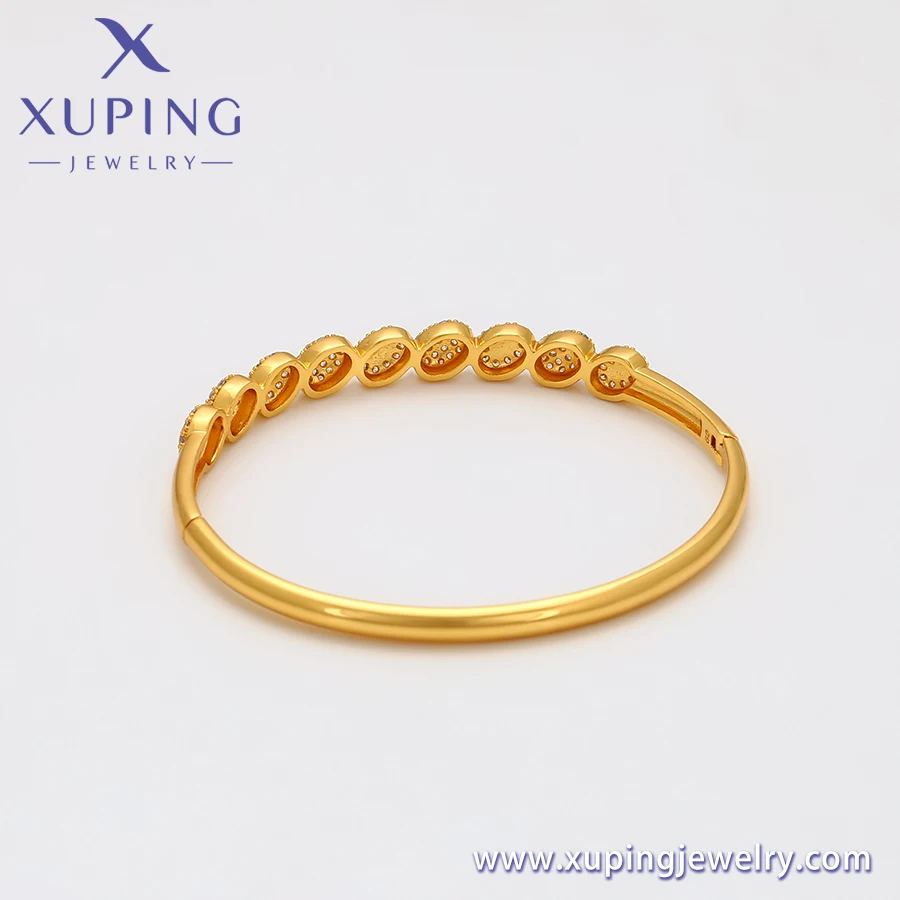 【美品】human made bangle gold Zircon Studded Deluxe Bangle Bracelet – Saeed Jewelry