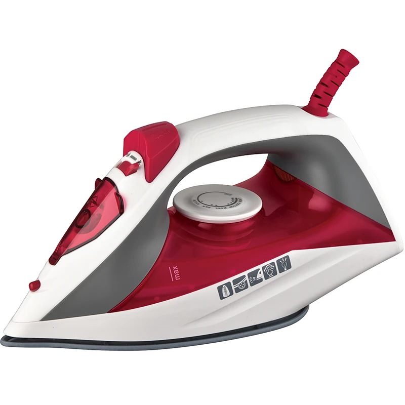 2200-2800W Irons for Clothes with Variable Temperature, Steam Control, Anti-Drip, Compact Stainless Steel Soleplate steam iron