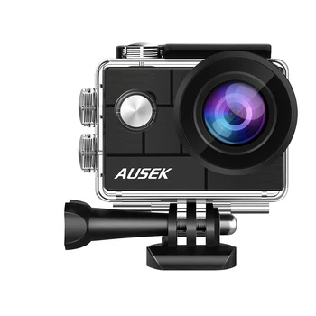 Ausek USB 2.0 Support Timing Shot 4K Go Pro Mi Action Cam Fern Body 360 Wide Angle Action Camera For Bike Low Price
