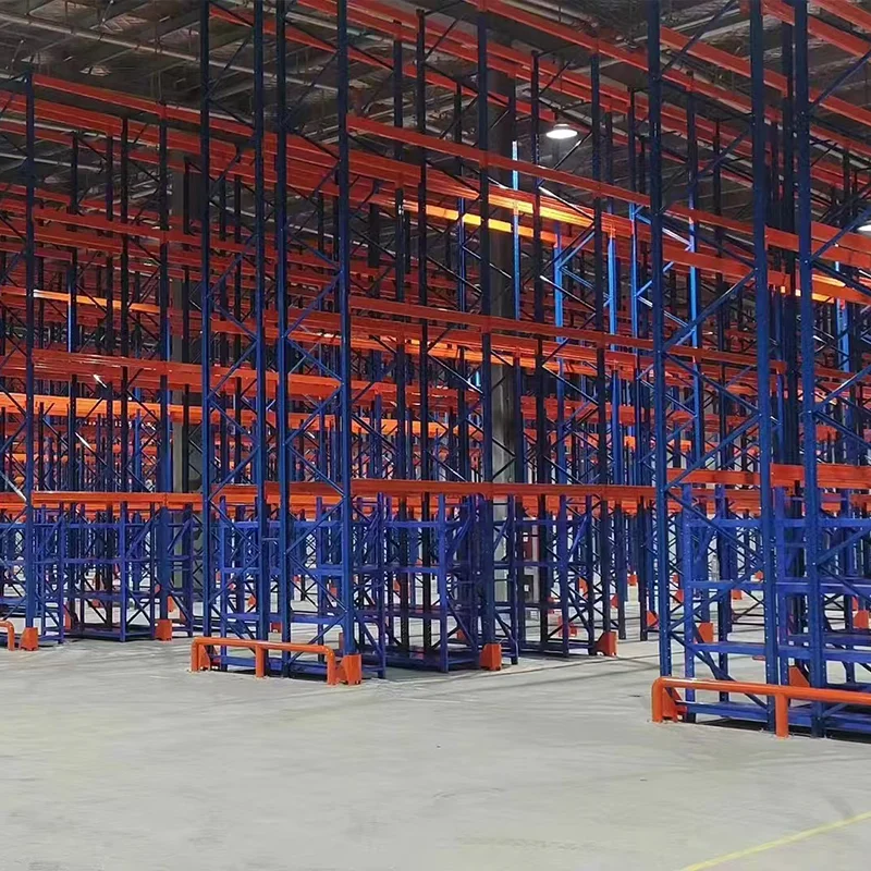 耐荷重パレットラックシステム ドライブイン式倉庫ラック 工業用／ガレージ収納向け 工場卸売用収納棚