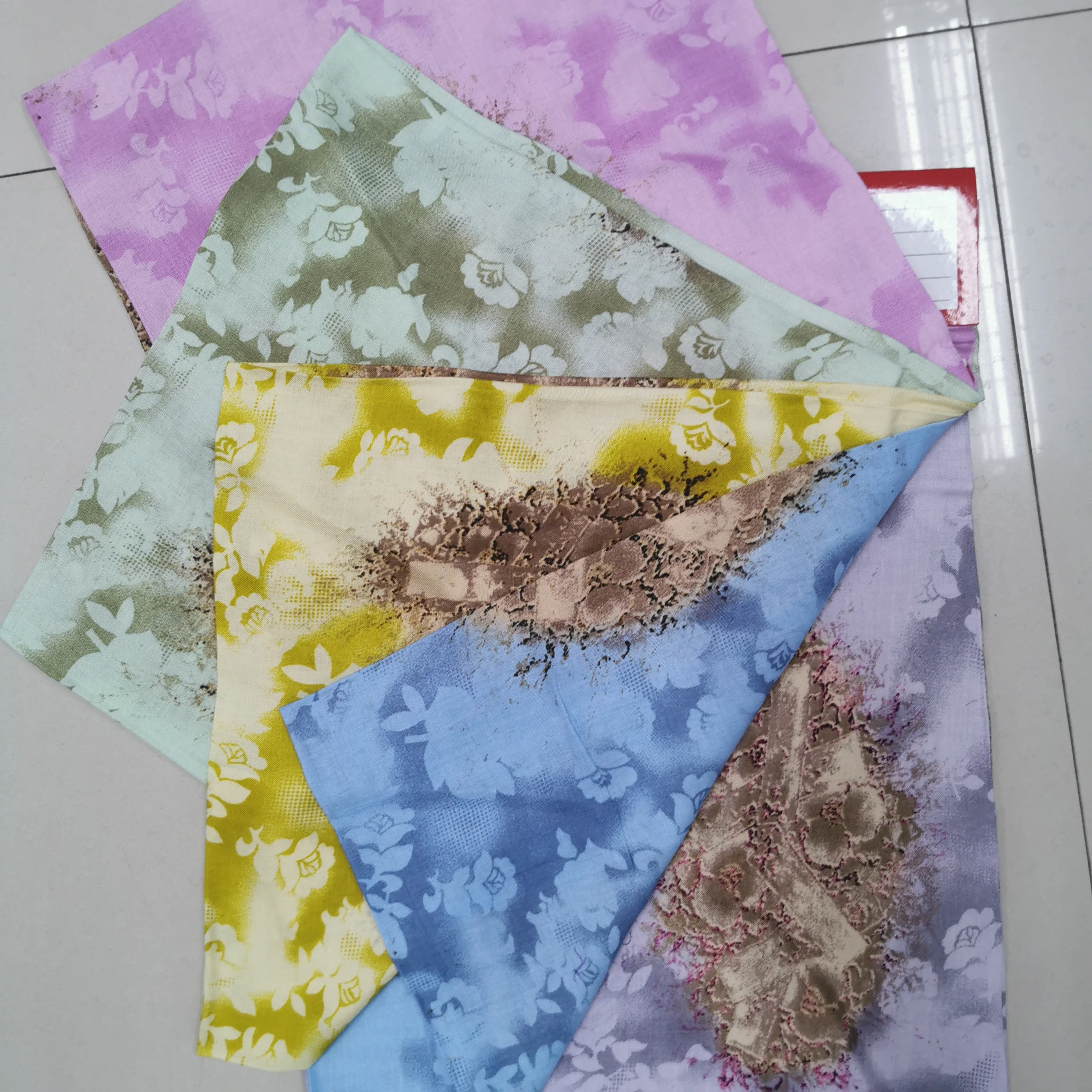 100% вискоза, печатный Аккумулятор для берегов