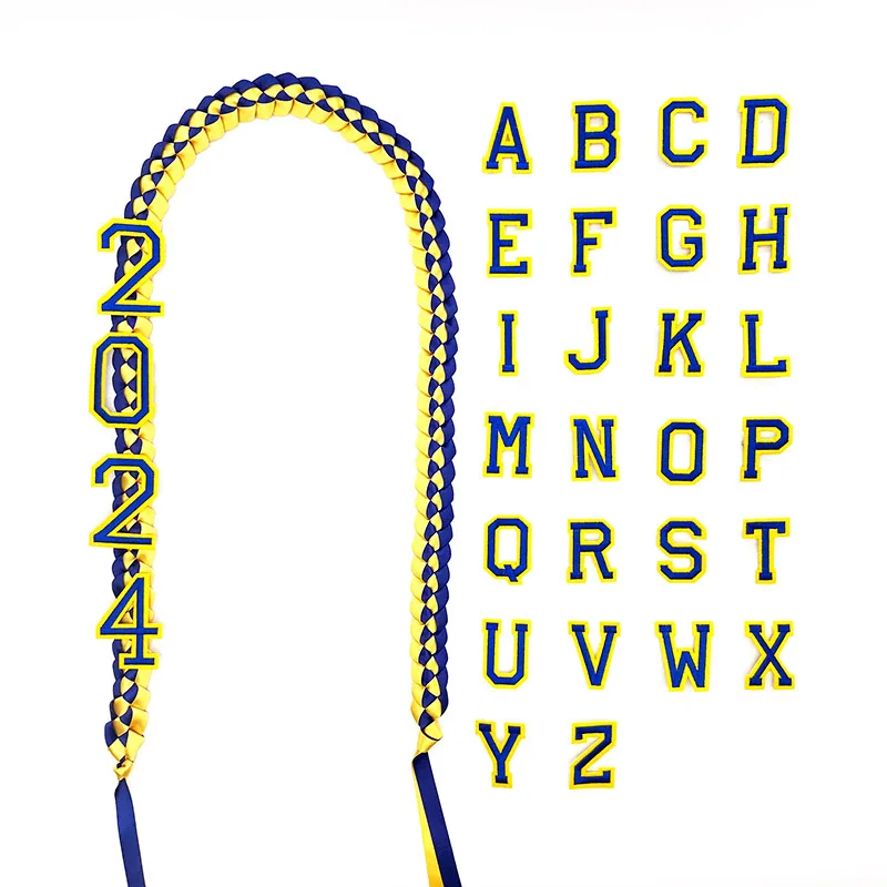 Graduation Lei Class Of 2023 Graduation Ribbon Leis Graduation Necklace Braided Necklaces Graduation Leis Gift Party Accessories For Women And Men