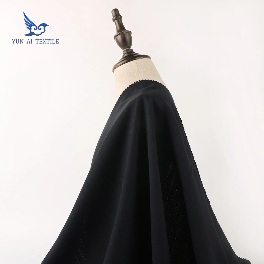 
 Высококачественная осенне-зимняя эластичная саржа из полиэстера и вискозы, подходит для униформы авиакомпании, оптовая продажа  