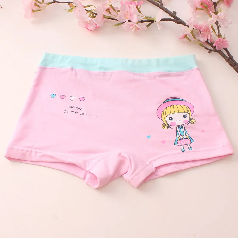 Новое нижнее белье, трусы для девочек, детские трусики с мультяшным рисунком, Симпатичные трусы, шорты, боксеры для девочек, хлопковые детские трусики