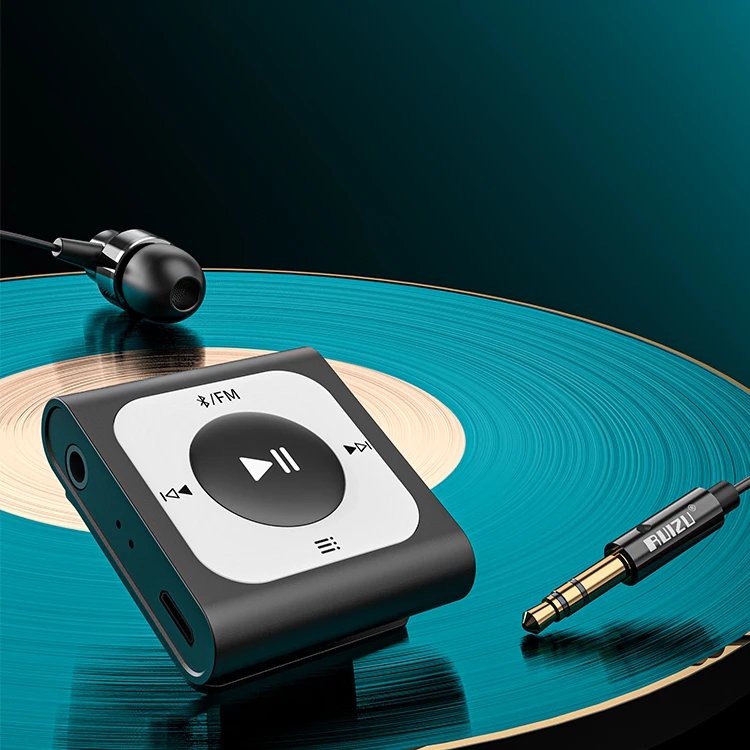 RUIZU X66 Source Factory Guangdong New Song Hindi High Quality Music Sound Download Portable Players Mp3 Music Clip Player