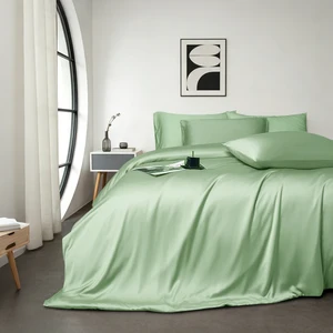 Eco Cooling Moisture Wicking Bamboo Duvet Cover Set with Zipper All Season Use Bamboo Duvet Cover for Adults