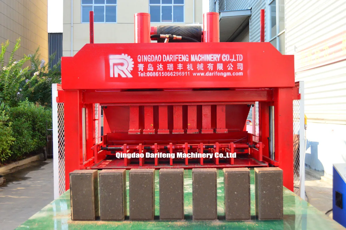 DF7-10 Automatic Interlocking Clay Brick Machine Production Line