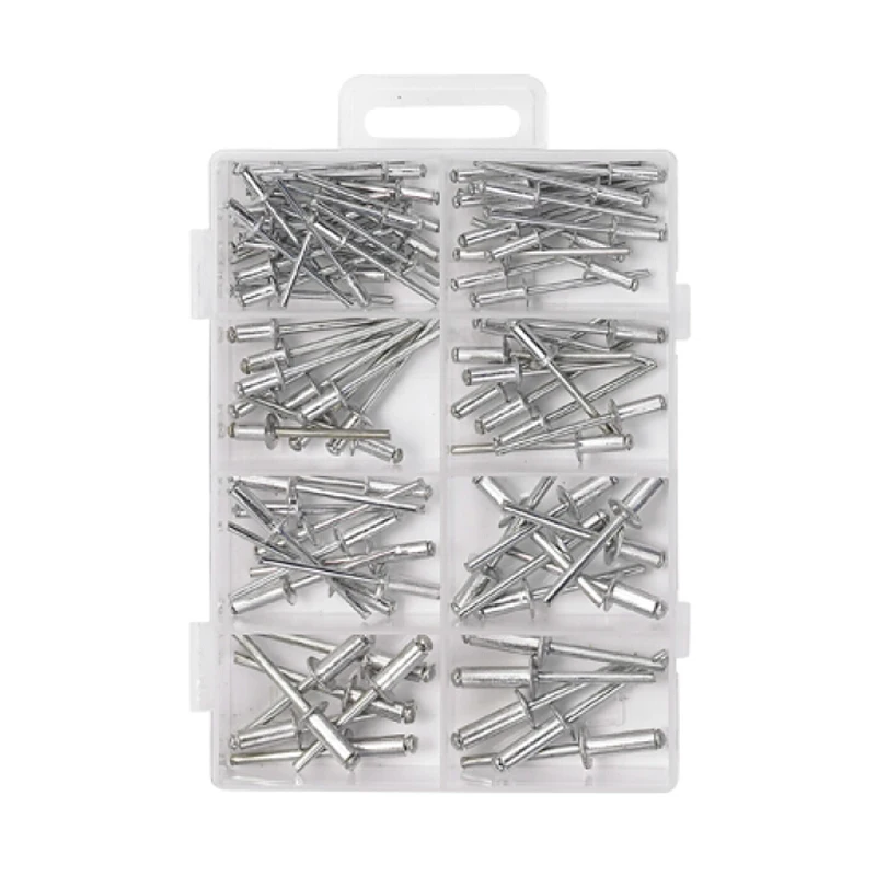 BSCI approved china factory assorted 90pcs aluminum blind rivet