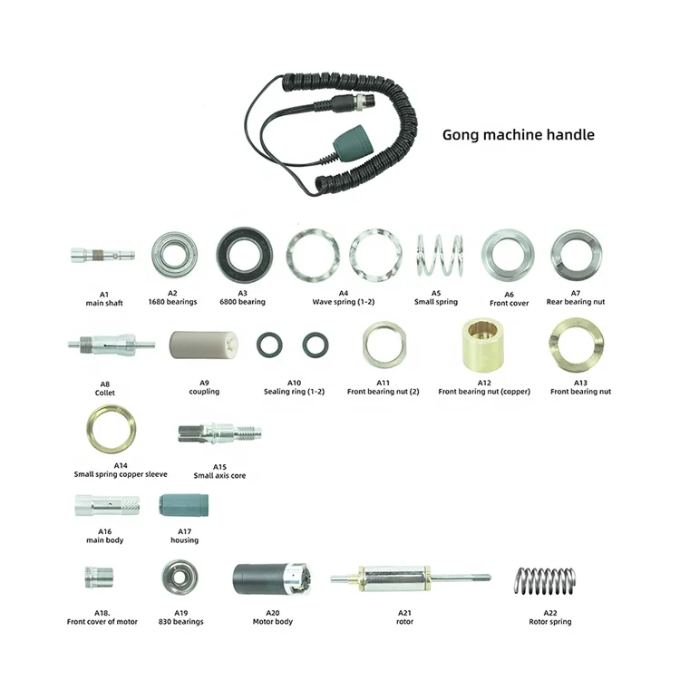 micromotor handpiece speed 60000rpm drilling machine jewelry polishing engraving equipment dental laboratory micromotor handpiece-2