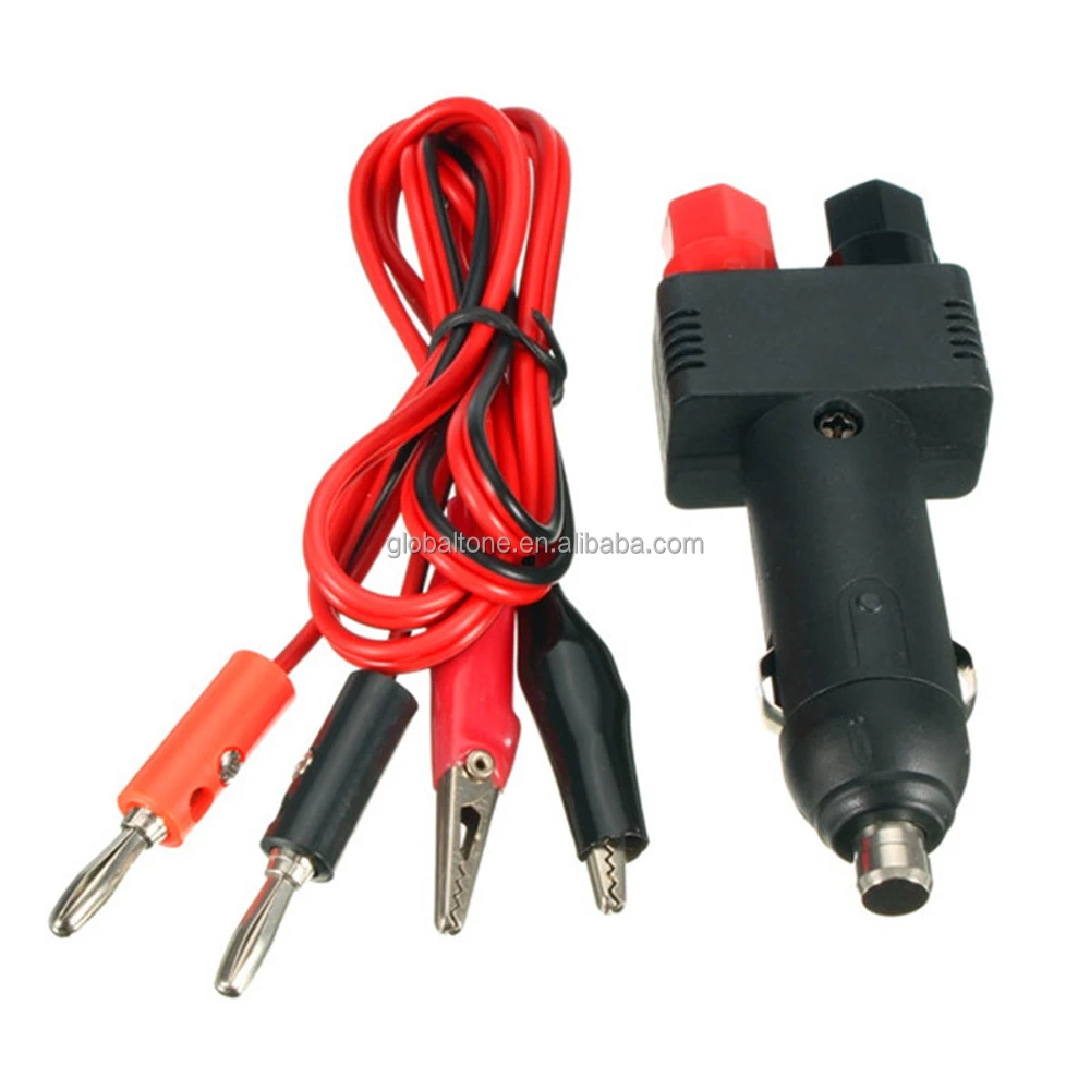 Alibaba.com: GLOBALTONE DE-03 12V Cigarette Lighter Plug With Binding  Posts, 10A Fuse, Black/Red Color : Connect with reliable suppliers for bulk  purchasing and seamless shipping
