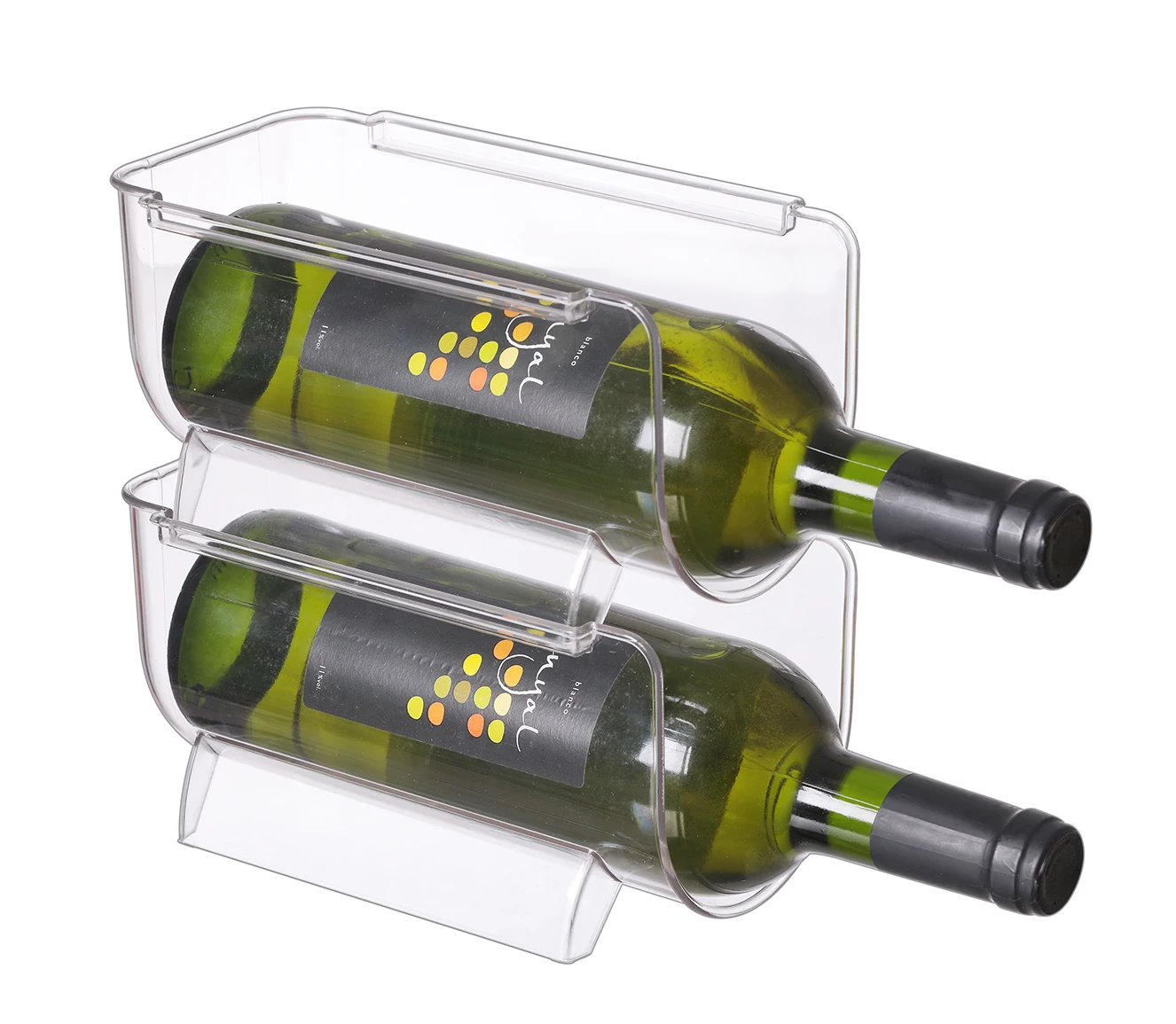 Multifunction Fridge Storage Organizer Food Bins Pop Soda Can Drink Red Wine Dispenser Beverage Holder