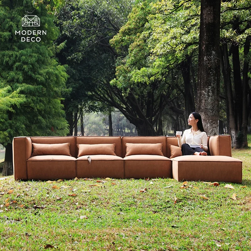Fabric Modular Sofa Sectional Couch Set Modern Modulable Modulare Couch Modulaire Hoekbank Bank Design Living Room Furniture