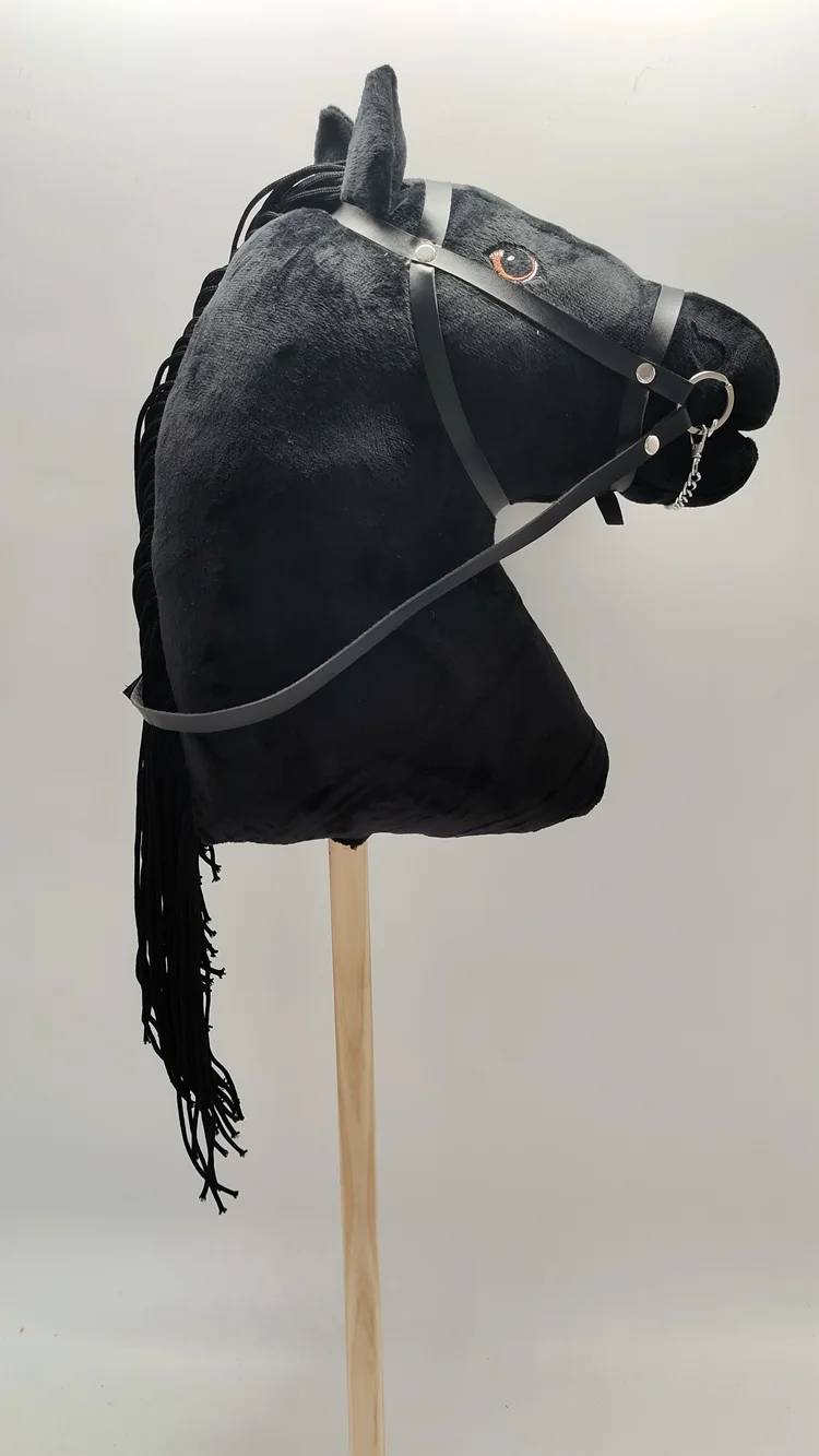 Promotional Plush Stuffed Horse Head Stick Toys Buy 37" Up Stick Soft