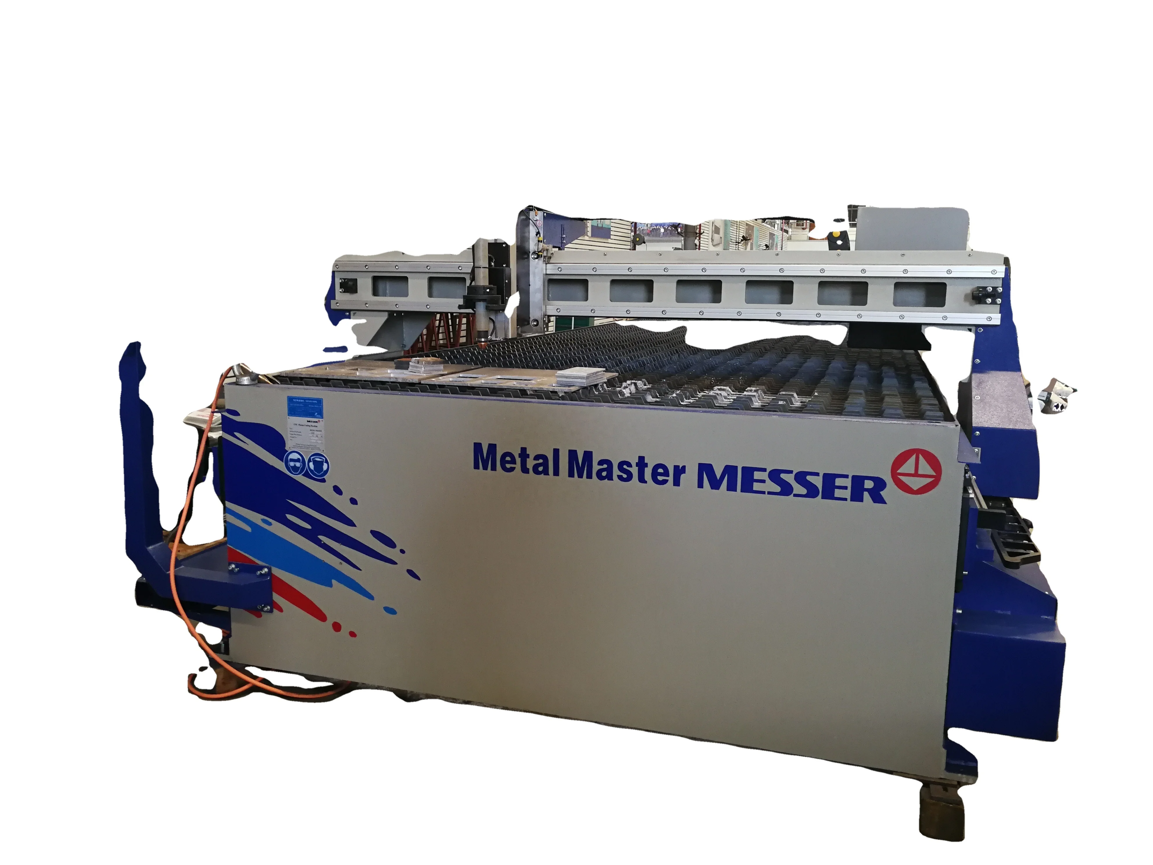 Messer Metal Master Utilized Gantry Typre Automatic CNC Plasma Cutting Machine with Plasma