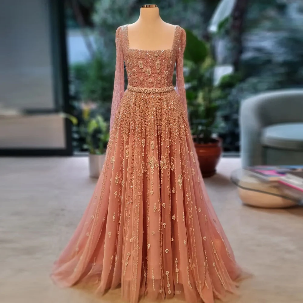 Scz032 Luxury Dubai Evening Dresses - Elegant & Sustainable
