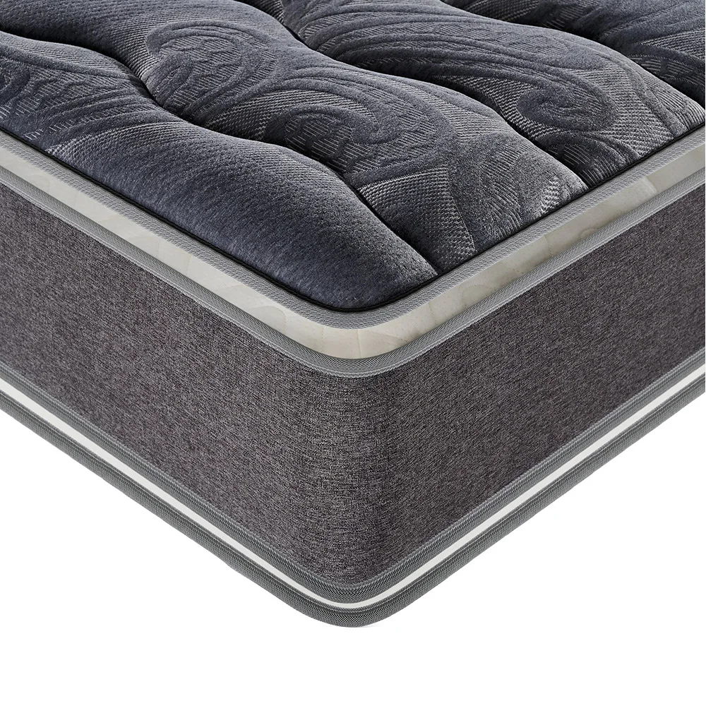 Dark Black Heavy Zone Pocket Spring Bed Mattress Matelas Dream Sleep