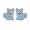 Squirrel Focal bead Pastel Blue SA124