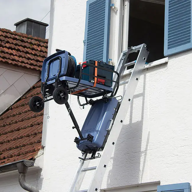 Alum Ladder Elevator Multi-Function Basket Lift Electric Scaffold Lift Hoist Lift for Material Handling