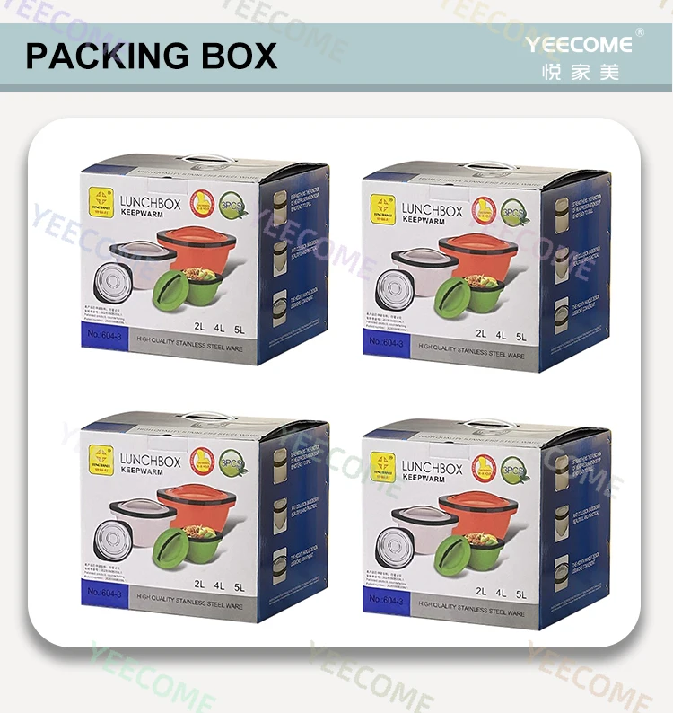 Factory Wholesale Insulated Food Warmer 2l/ 4l/5l Luxury Food Warmer