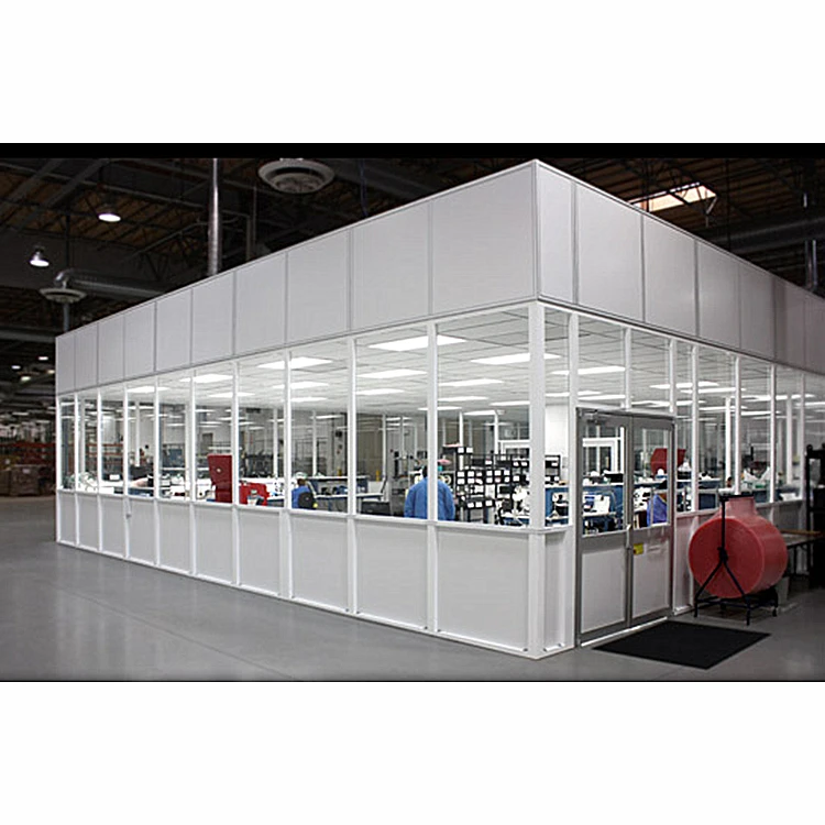 Factory Direct Sales Modular Portable Cleanroom Elevator Hvac System Clean Room Lcd Dust Free Room