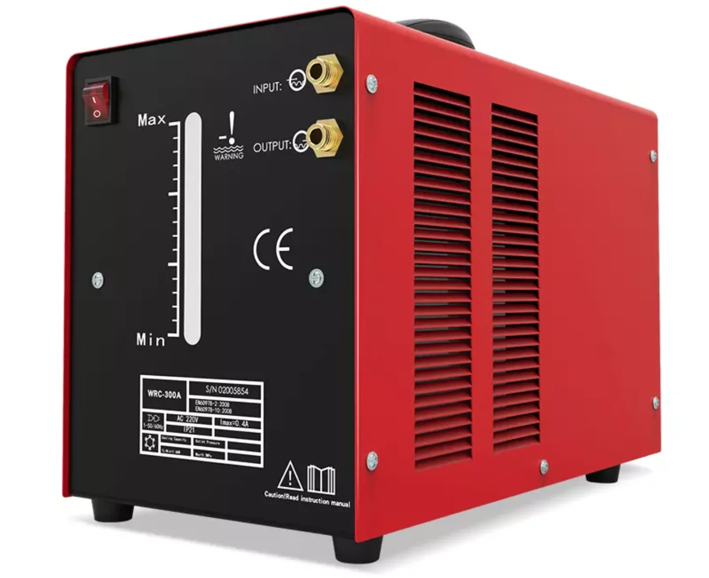 Refroidisseur D'Eau Industriel Efficace 10 L/min Réservoir De Refroidissement 9 L, Thermostat Précis Fonctions D'Alarme Multiples Poignée Conviviale Pour Machine De Gravure Refroidir Tube Laser | FR