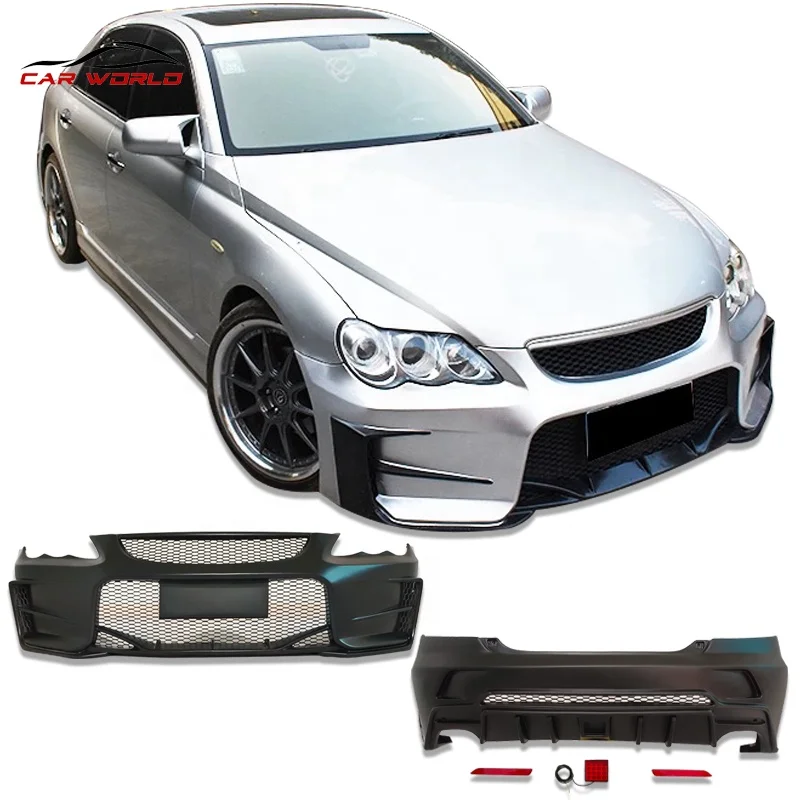 Toyota Mark X Reiz Bumper Upgrade - Sports Style 2005-2009