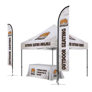 promotional advertising outdoor event trade show pop up tent 5x10 tent mobile marquee