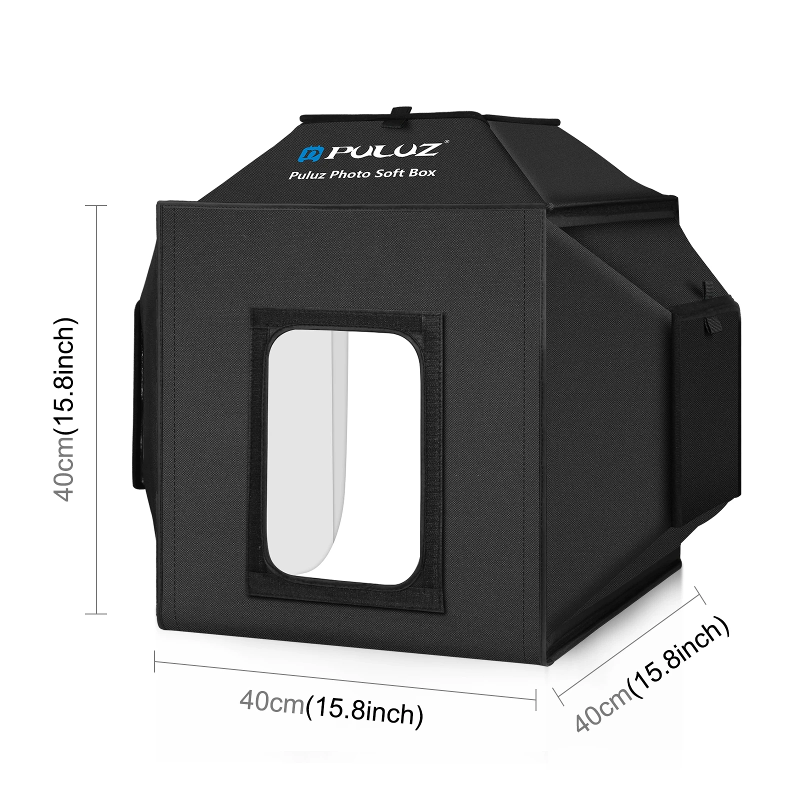 New Design OEM Factory PULUZ 40cm Folding 24W 5500K Studio Shooting Tent Soft Box Kits