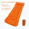 Colchón inflable naranja versión ensanchada y engrosada