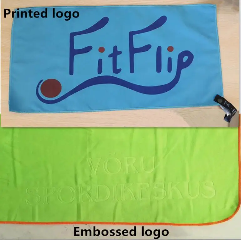 Wholesale Custom Logo High Quality Promotional Sports Rally Gym Towel With Gift Bag details