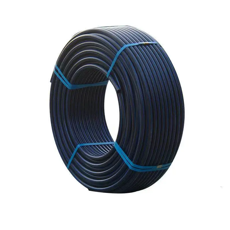 HDPE  Water Pipes for Irrigation High Pressure PE Material for Water Supply and Drainage