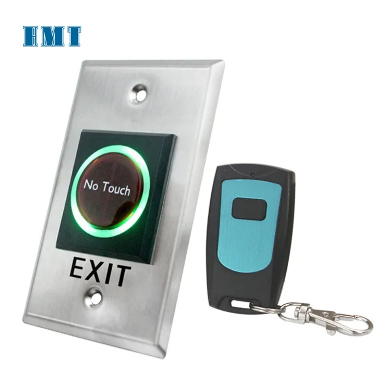 Cheap and High Quality HMT No Touch Exit Button with Remote Control 433mhz Touchless Sensor