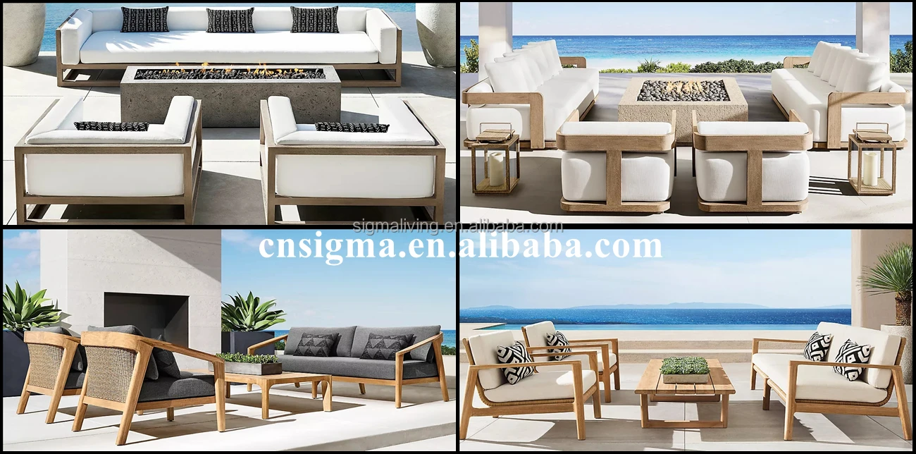 Factory direct sale garden furniture set patio swing luxury aluminum outdoor furniture metal aluminum ottoman