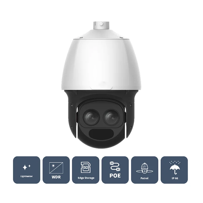 2022 Uniview UNV Night Vision Laser IR 500M CCTV High Speed Dome 2mp 33x Starlight Zoom Network PTZ Camera IPC6652EL-X33-VF-NB