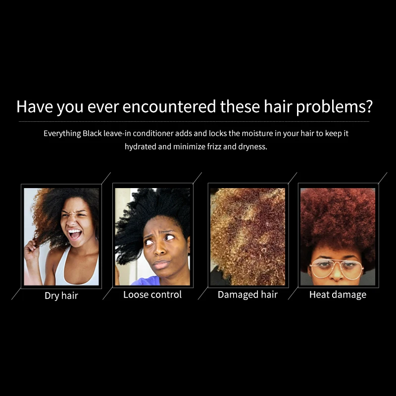 Custom Leave In Conditioner African Hair Products 268Ml Coconut Oil Shampoo And Conditioner Set Private Label