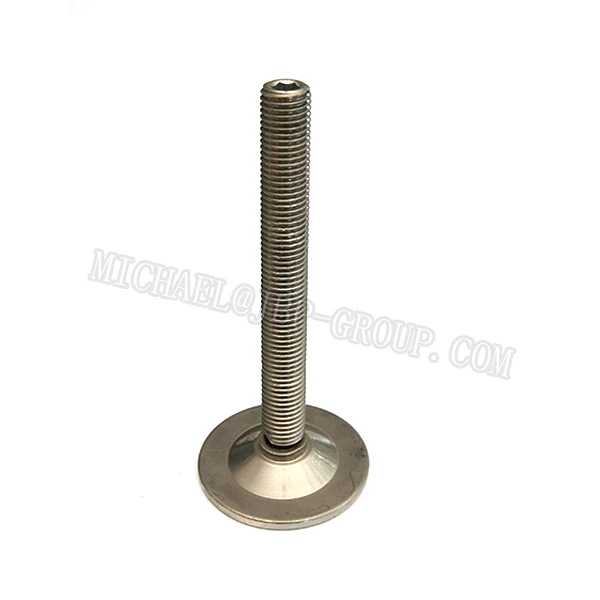 JBP Heavy Duty Adjustable Leveling Feet glides for chair leg Metal Furniture Leveler