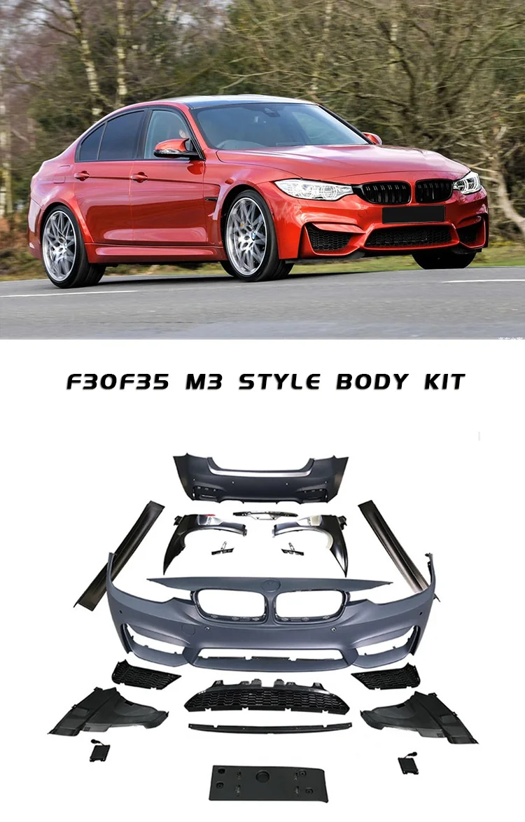 M3 Style Pp Body Kit For Bmw 3 Series F30 F35 2012-2017 Body Kit With ...