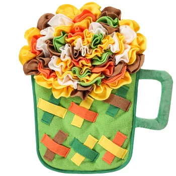 2024 New Arrival Cup Design Snuffle Mat Dog Cat Rabbit Animal Slow Feeder Mat