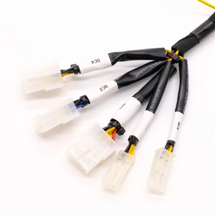 Custom-made Medical Smart Home Equipment Cable 24P Connector Complete Cable Assembly PTFE PVC Insulation Electronic Wire Harness