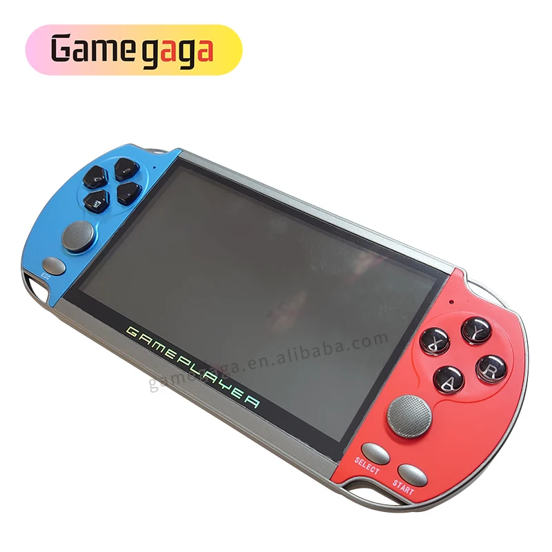 Console de jogo handheld com dupla alça hd tela vídeo dois jogadores  presente do miúdo pai-filho brinquedo interativo portátil game console -  AliExpress