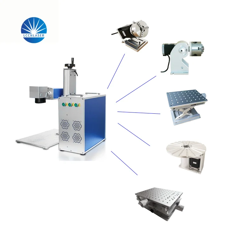 Keyboards / Logo / ID Card / Animal Ear Tag / Bird Ring/dials Auto Focus Laser Marking / Printing / Engraving Machine