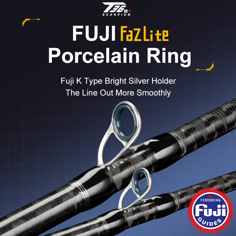 TEASER FUJI Fazlite スピニング・キャスティングロッド ソルト
