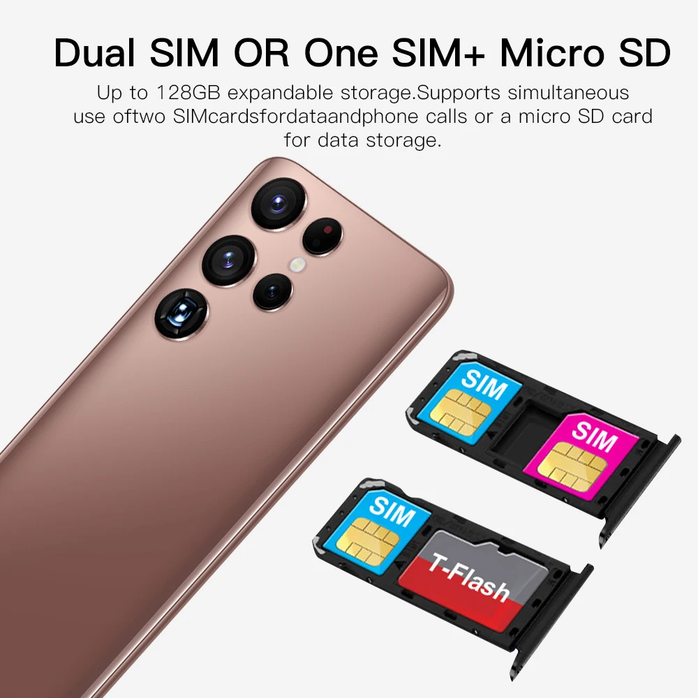 s22+5G poco f3 mobile phone 12gb ram mobile phone tecno spark 7 pro mobile phone