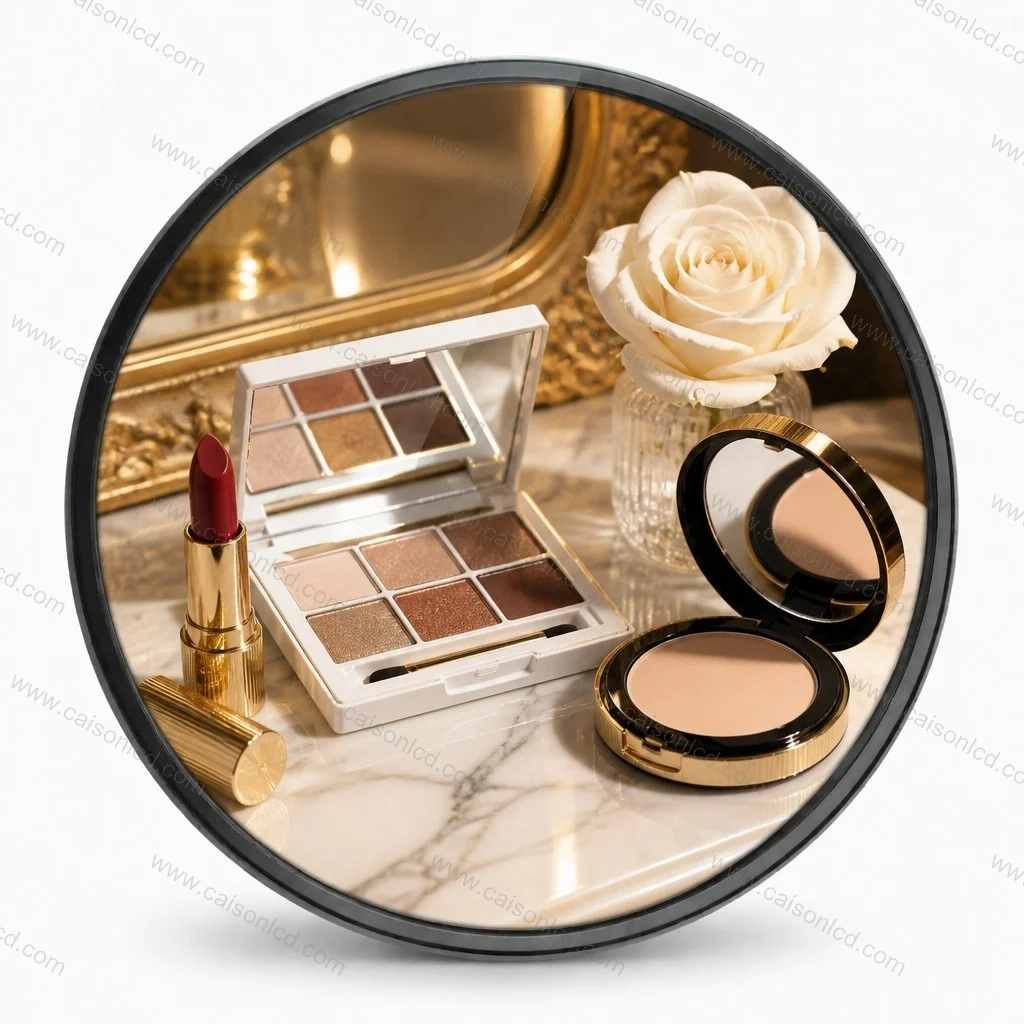 Display LCD circolare AUO da 23,6 pollici, modello P236RVN02.0, design personalizzabile, tempi di consegna rapidi per pubblicità negoziale e arredamento domestico