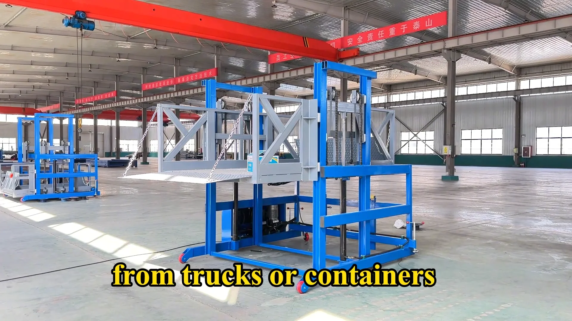 Loading And Unloading Lifting Platform Loading Capacity 2 Tons For ...