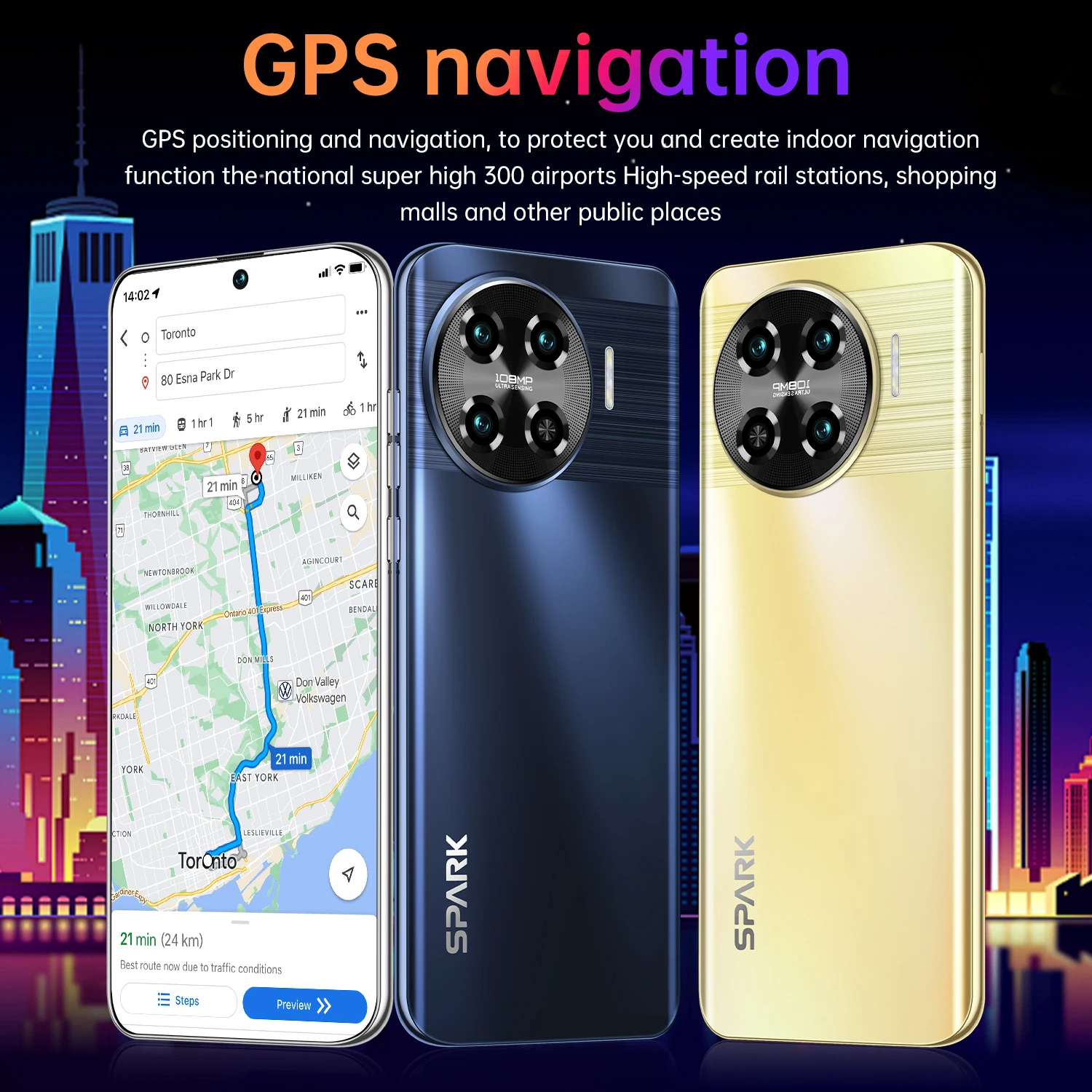 Global Version Spark20 Pro Unlocked Smartphone Smart Phone 16GB+1TB Original 4g mobile phone