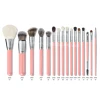 16pcs-Pinceau rose 2 Morph-sac en plastique